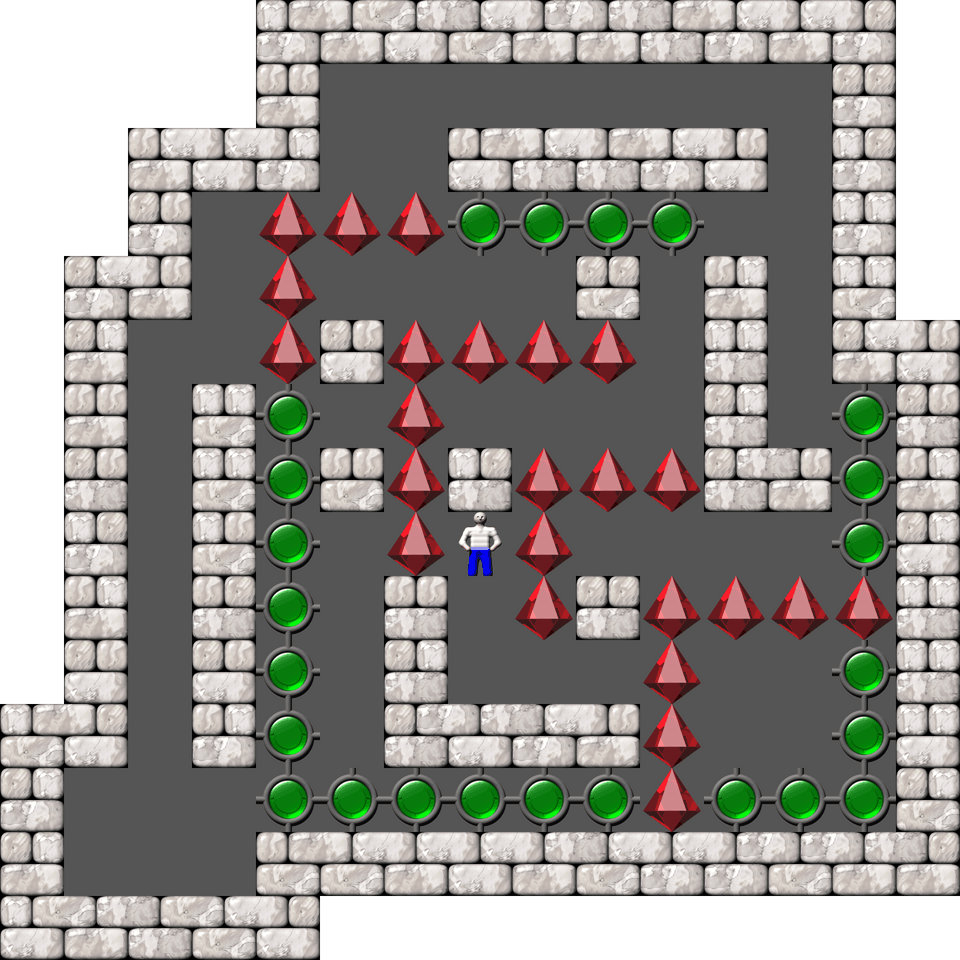 Sokoban Chrysalis Collection 8 level 45